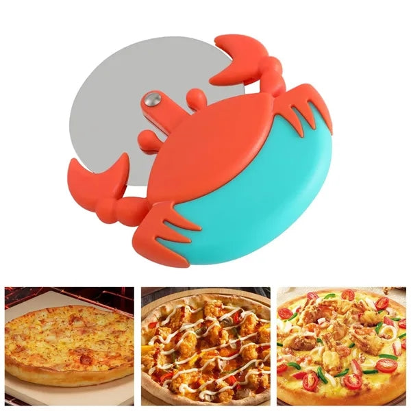 Crab Shape Stainless Steel Pizza Cutter Utensil Tool