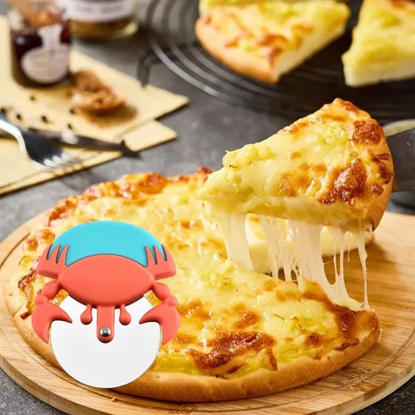 Crab Shape Stainless Steel Pizza Cutter Utensil Tool