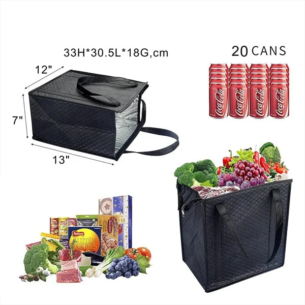 Hand-Held Insulated Takeout Bags