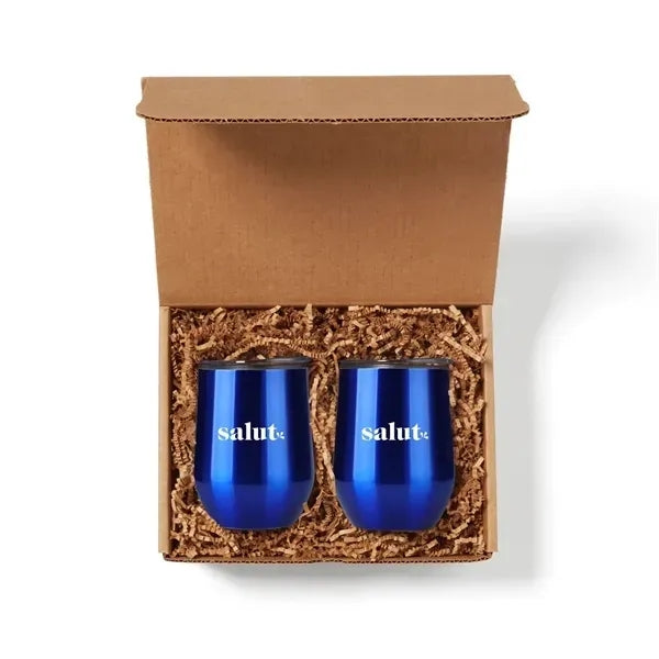 Premium Insulated Wine Tumbler Set