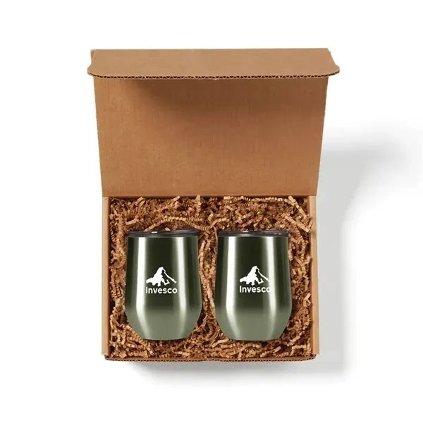 Premium Insulated Wine Tumbler Set