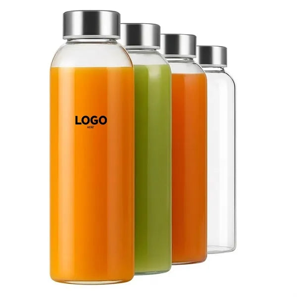 16 Oz Glass Water Bottles