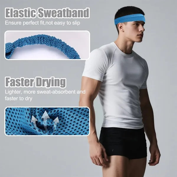 Elastic Ice Cooling Sport Headband