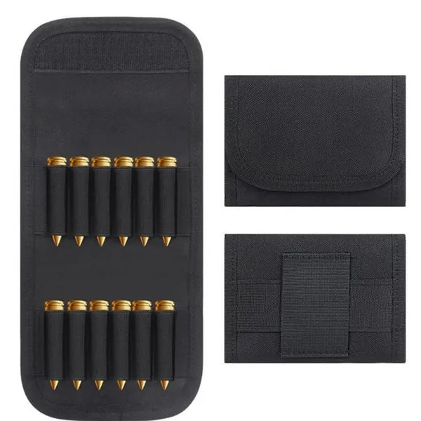 Nylon Rifle Ammo Pouch Foldable Tactical Carrier