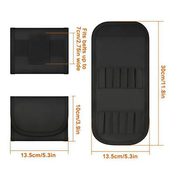 Nylon Rifle Ammo Pouch Foldable Tactical Carrier