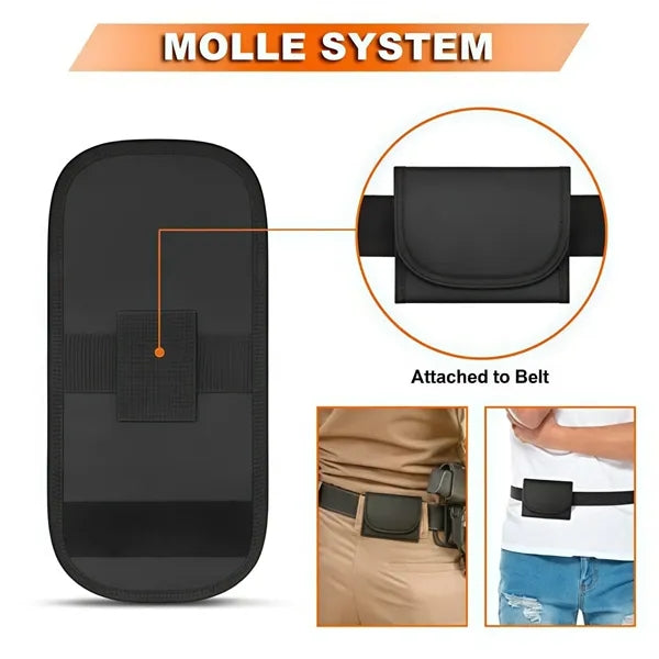 Nylon Rifle Ammo Pouch Foldable Tactical Carrier