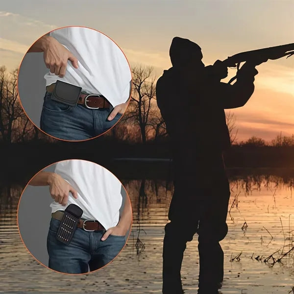 Nylon Rifle Ammo Pouch Foldable Tactical Carrier