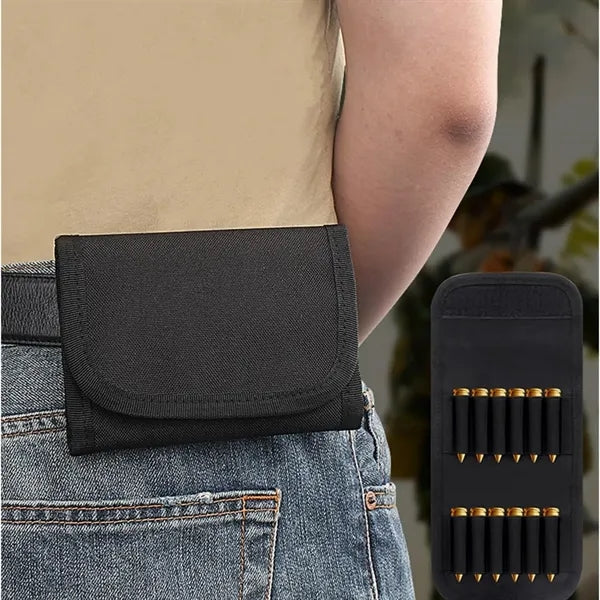 Nylon Rifle Ammo Pouch Foldable Tactical Carrier