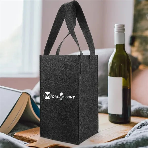 Felt 4-Bottle Wine Bags