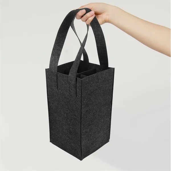 Felt 4-Bottle Wine Bags
