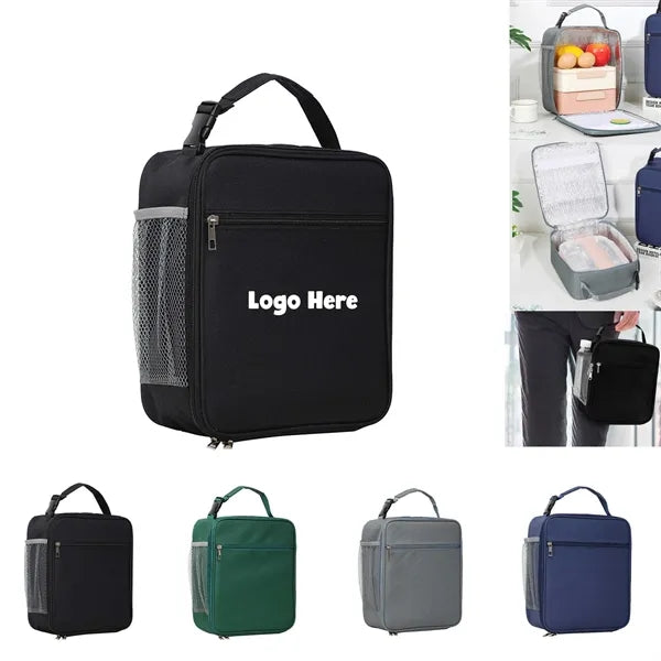 Portable Thickened Aluminum Foil Insulated Lunch Bag