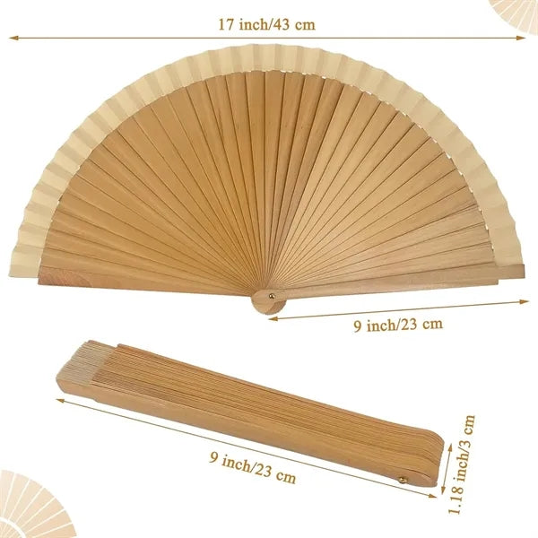 Printed Business Advertising Fan