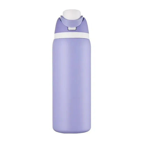 32oz Insulated Stainless Steel Water Bottle with Straw