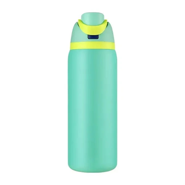 32oz Insulated Stainless Steel Water Bottle with Straw