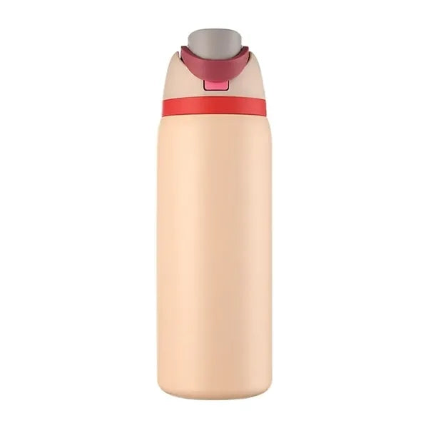 32oz Insulated Stainless Steel Water Bottle with Straw