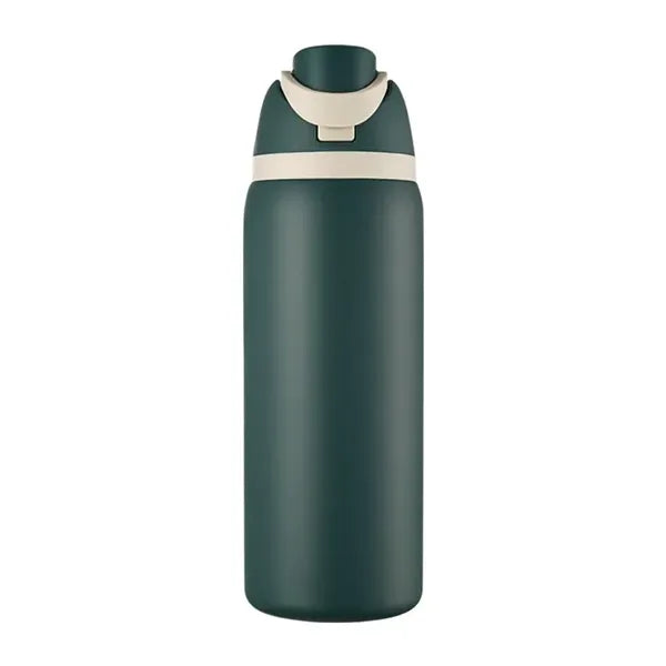 32oz Insulated Stainless Steel Water Bottle with Straw