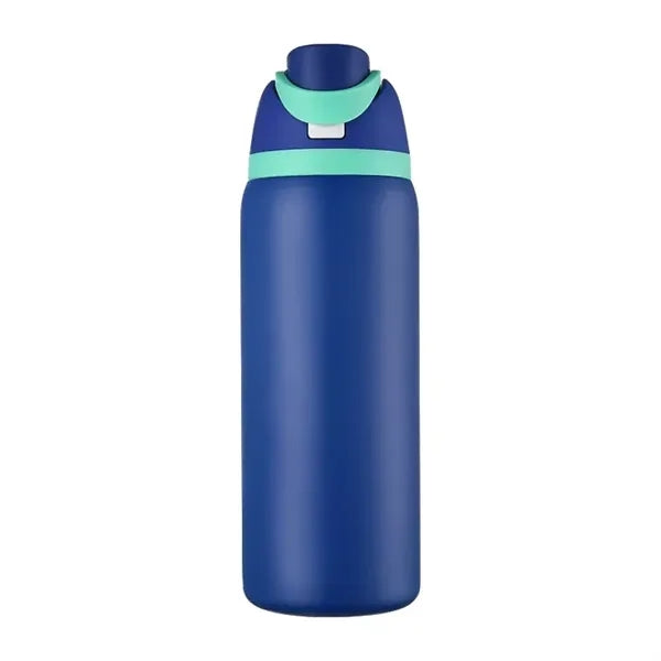 32oz Insulated Stainless Steel Water Bottle with Straw