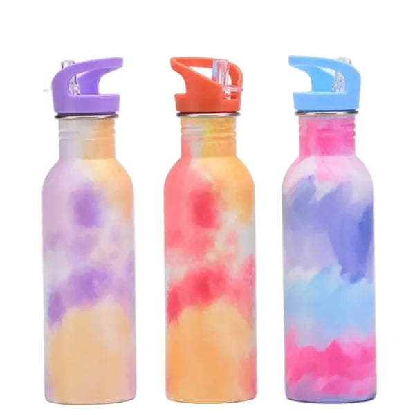 25 oz Straw Lid Insulated Water Bottle