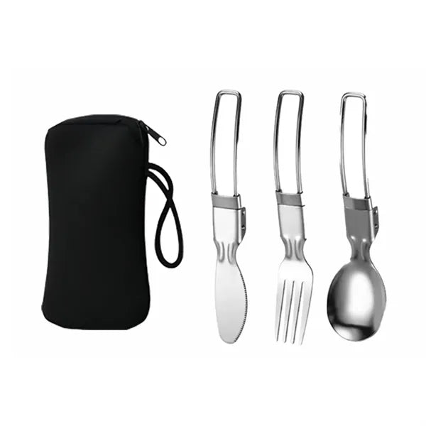 Stainless Steel Folding Portable Utensils