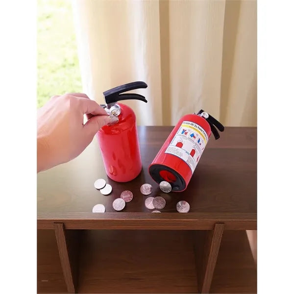 8inch Miniature Fire Extinguisher Coin save Bank