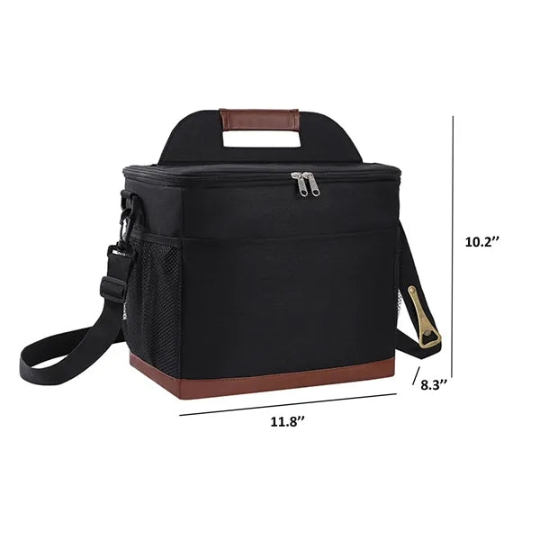 Insulated Lunch Box With Bottle Opener