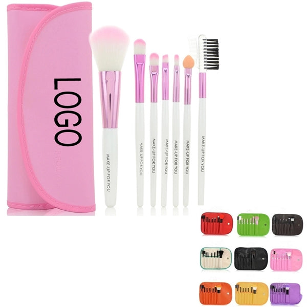 7 In 1 Daily Brush Set Make-up Tools