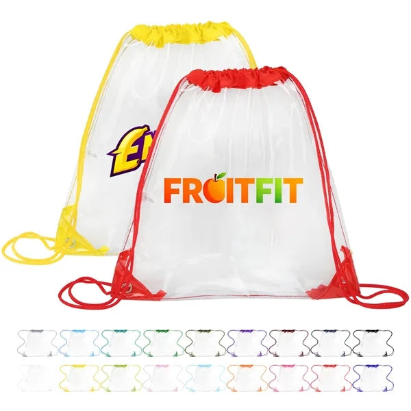 Clear PVC String Backpack
