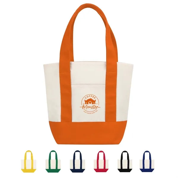 12 Oz Mini Cotton Boat Tote