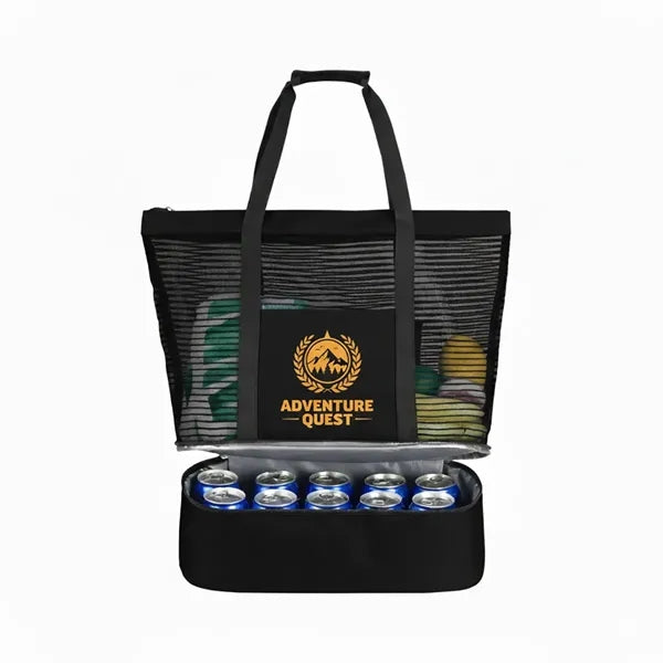 Lightweight Mesh Beach Cooler Bag