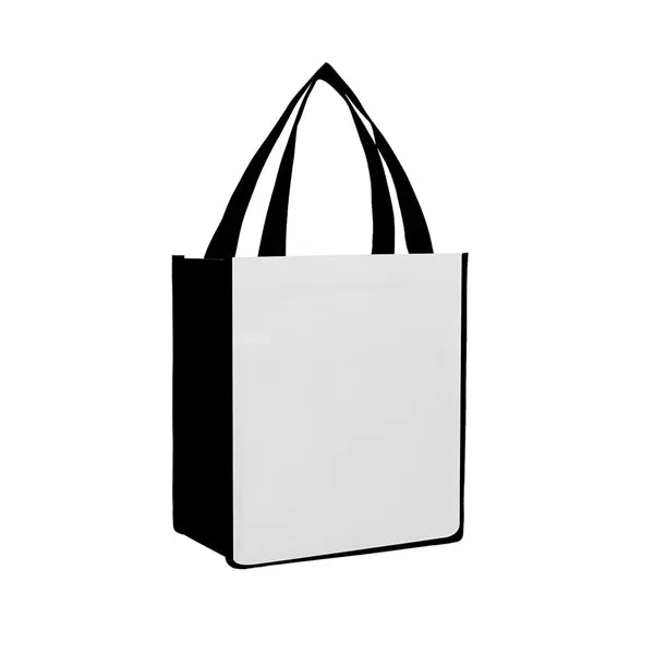 Laminated Non-woven Tote Bag (13" X 15" X 10")