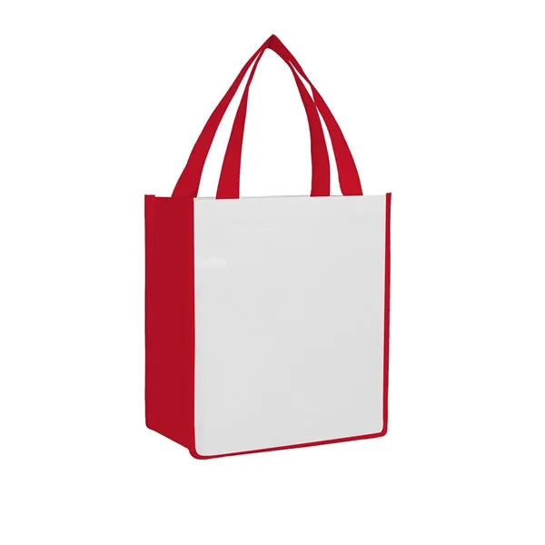 Laminated Non-woven Tote Bag (13" X 15" X 10")