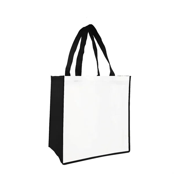 Laminated Non Woven Tote Bag (13" X 13" X 5" )
