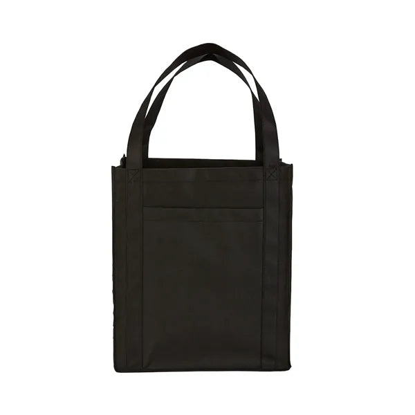 Large Non-Woven Tote Bag with Pocket