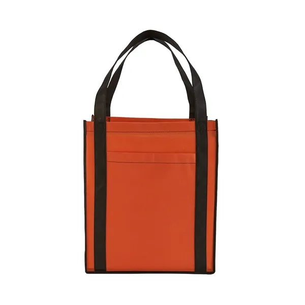 Large Non-Woven Tote Bag with Pocket