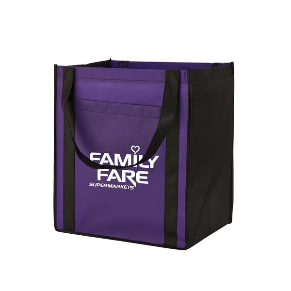 Large Non-Woven Tote Bag with Pocket