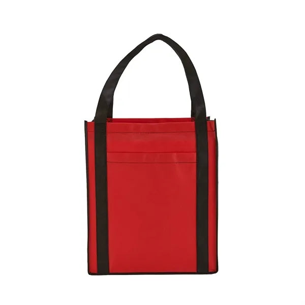 Large Non-Woven Tote Bag with Pocket
