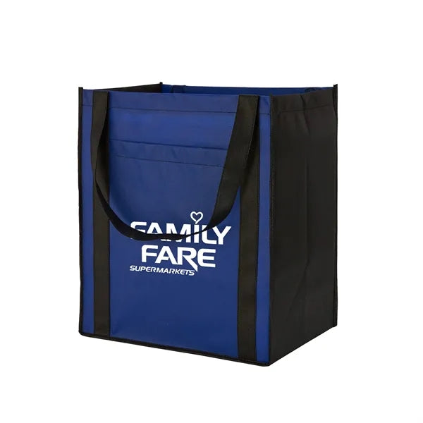 Large Non-Woven Tote Bag with Pocket