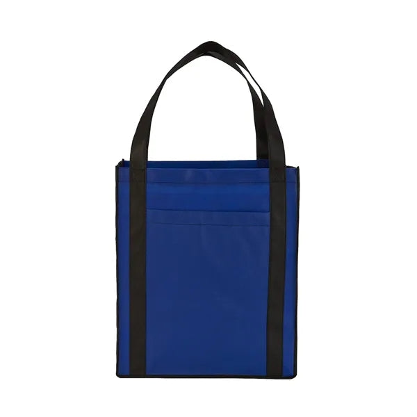 Large Non-Woven Tote Bag with Pocket