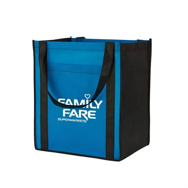 Large Non-Woven Tote Bag with Pocket