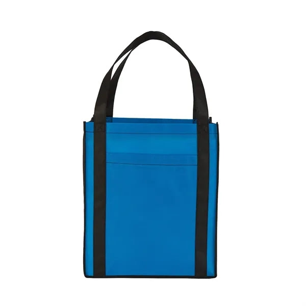 Large Non-Woven Tote Bag with Pocket