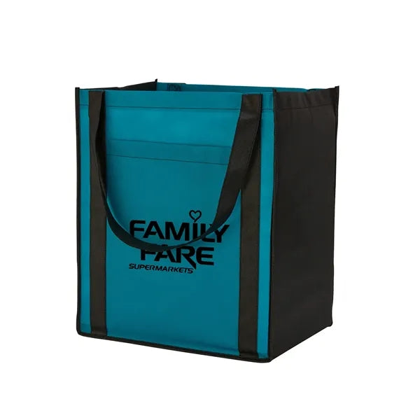 Large Non-Woven Tote Bag with Pocket