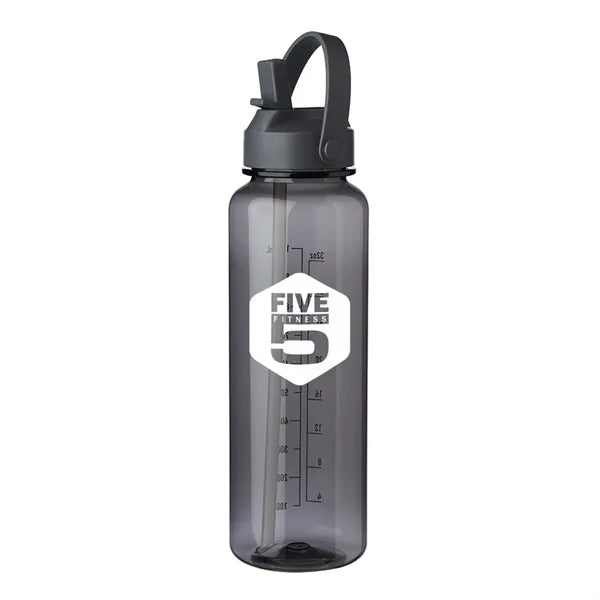 40 oz. Juvia Plastic Water Bottle (1 Color Imprint)