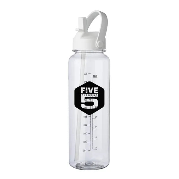 40 oz. Juvia Plastic Water Bottle (1 Color Imprint)