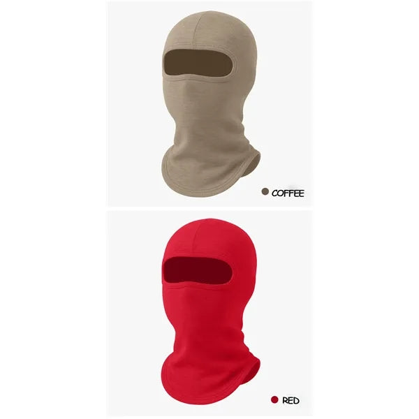 Windproof Warm Full Face Mask - 100% Cotton