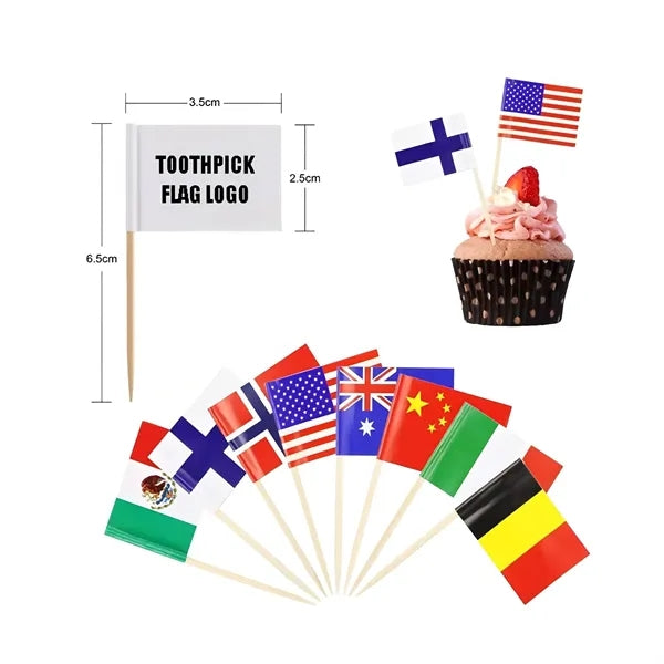 Toothpick Flags