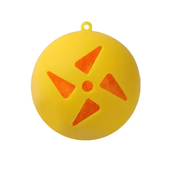 Absorbent plush stress relief ball