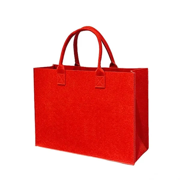 Fleece Grocery Tote Bag
