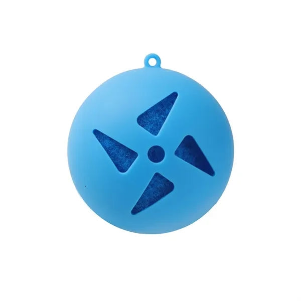 Absorbent plush stress relief ball
