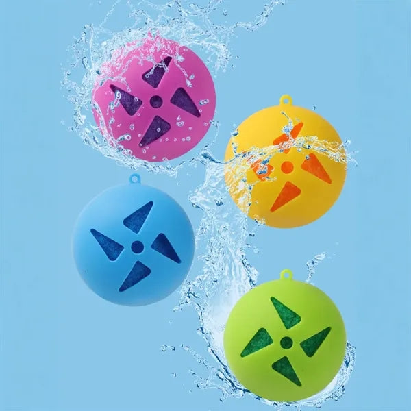 Absorbent plush stress relief ball