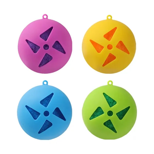 Absorbent plush stress relief ball